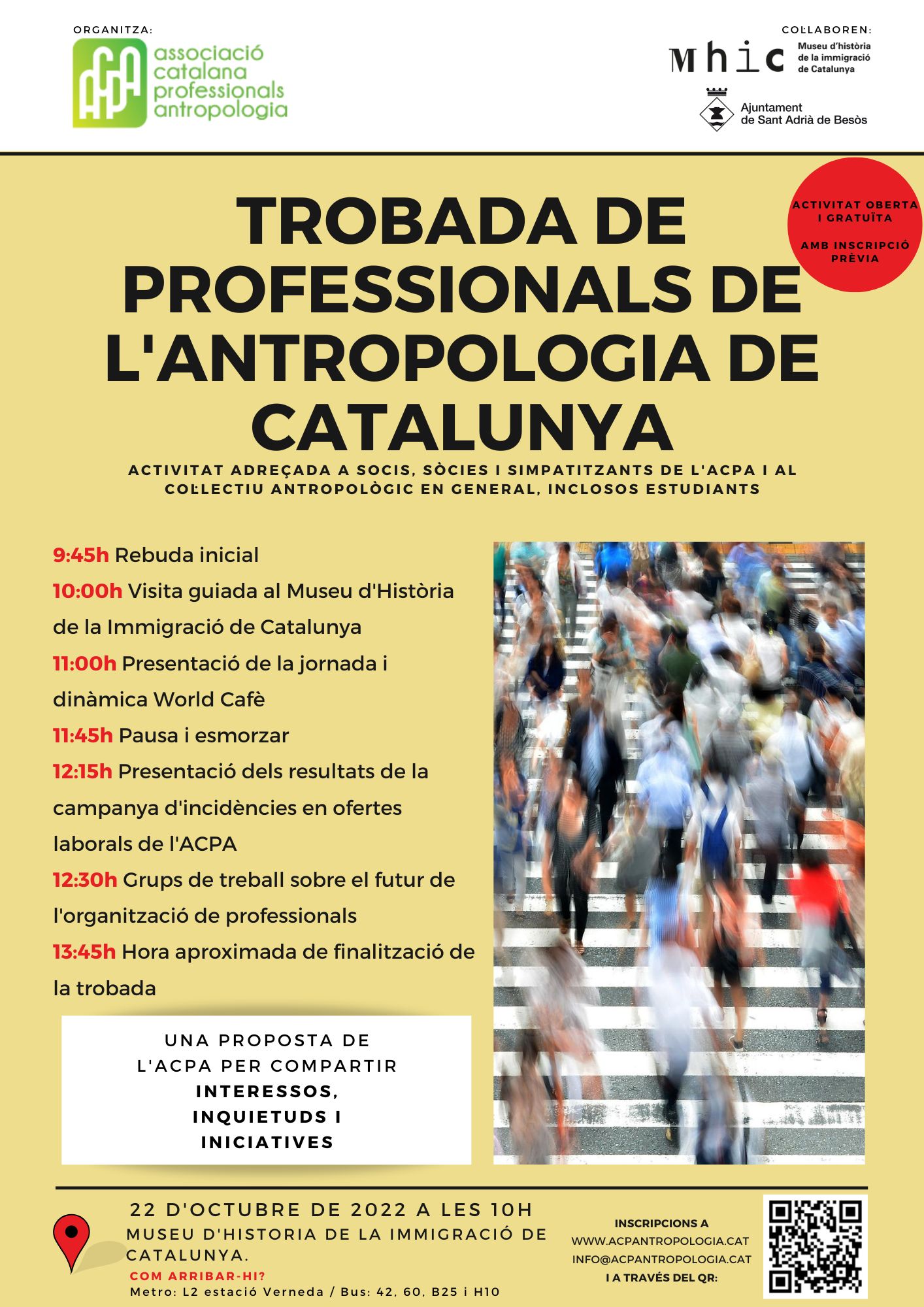 L’ACPA organitza una trobada de professionals de l’antropologia de Catalunya