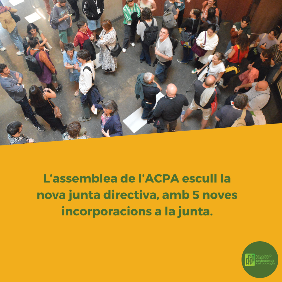 L’assemblea de l’ACPA escull la nova junta directiva, amb 5 noves incorporacions a la junta.
